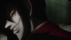 Alucard smile at Seras