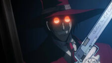 Alucard reloading his gun with TK while vowing to send Incognito to the  bottom of Judecca : r/Hellsing