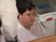 Aaron after collapsing