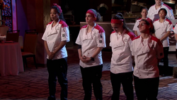 Contestant Ashley in the 15 Chefs Compete episode of HELLS KITCHEN