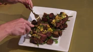 Trenton's Protein Match App Dish (New York Striploin) (Episode 11)