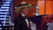 James during Mexican Night