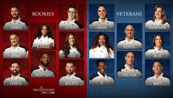 Season 18 Hell S Kitchen Rookies Vs Veterans Hells Kitchen Wiki Fandom