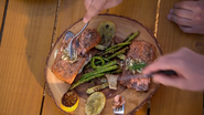 Elise's Wood Plank Cooking Dish (Salmon) (Episode 5)