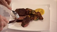 Frank's Bison Meat Dish (Top Sirloin)