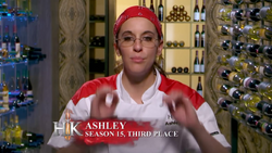 Ashley from hells kitchen