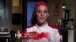 Ashley from hells kitchen