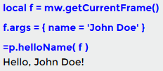 Scribunto console example frame