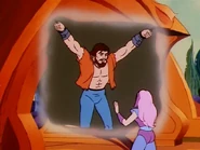 Glimmer saw her father.