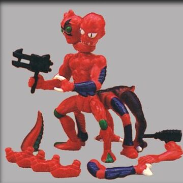 Modulok Part Gun Vintage He-Man MOTU
