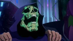 Skeletor is infected by Motherboard.