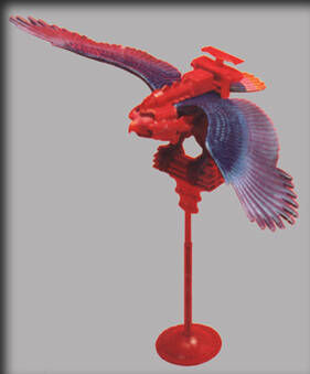 Vintage HeMan MOTU Castle Masters the Universe He Man Screech Evil bird purple