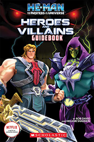 Scholastic He-Man MOTU - Heroes and Villains Guidebook - Cover