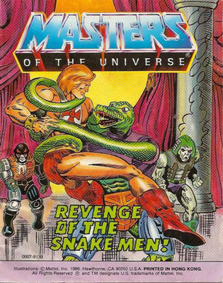 MOTU - Mini Comic - Revenge of the Snake Men! - Front