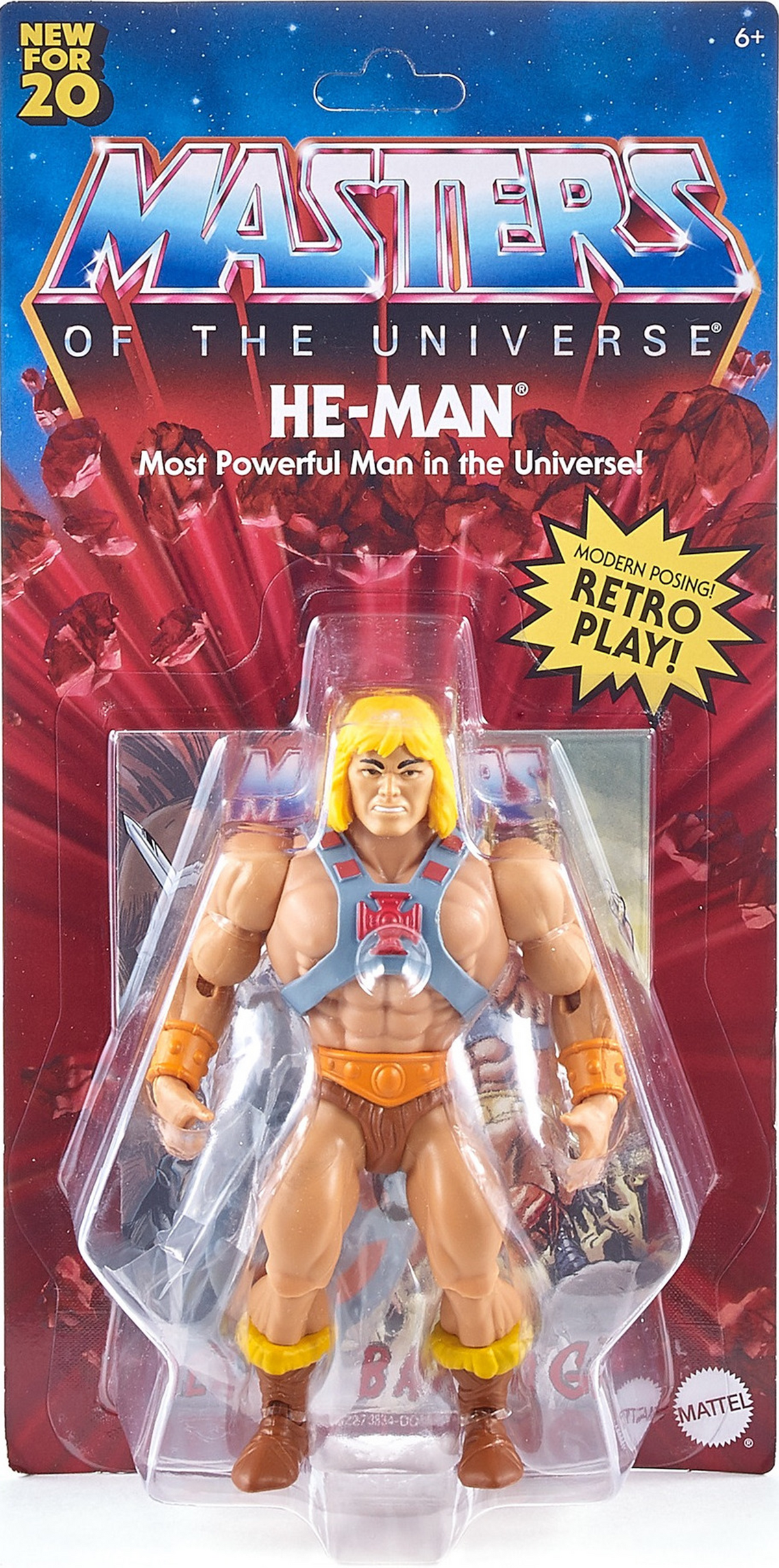 MOTU Savage He-Man Male Body Masterverse Revelation 7 Scale For