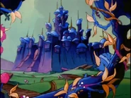 Loo-Kee on a branch outside Blackmoor - The Red Knight