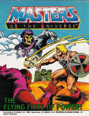 MOTU - Mini Comic - The Flying Fists of Power! - Front