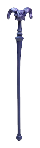 Skeletor Staff transparent