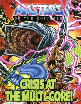 MOTU Origins - Mini Comic - Crisis at the Multi-Core! - Front