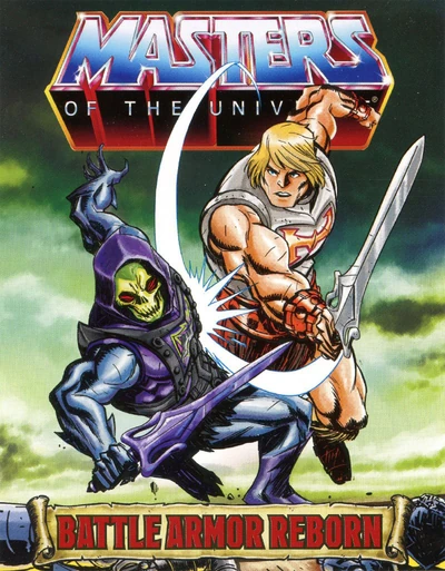 Masters Of The Universe – Battle Armor He-Man & Battle Cat – Mattel – Neuf