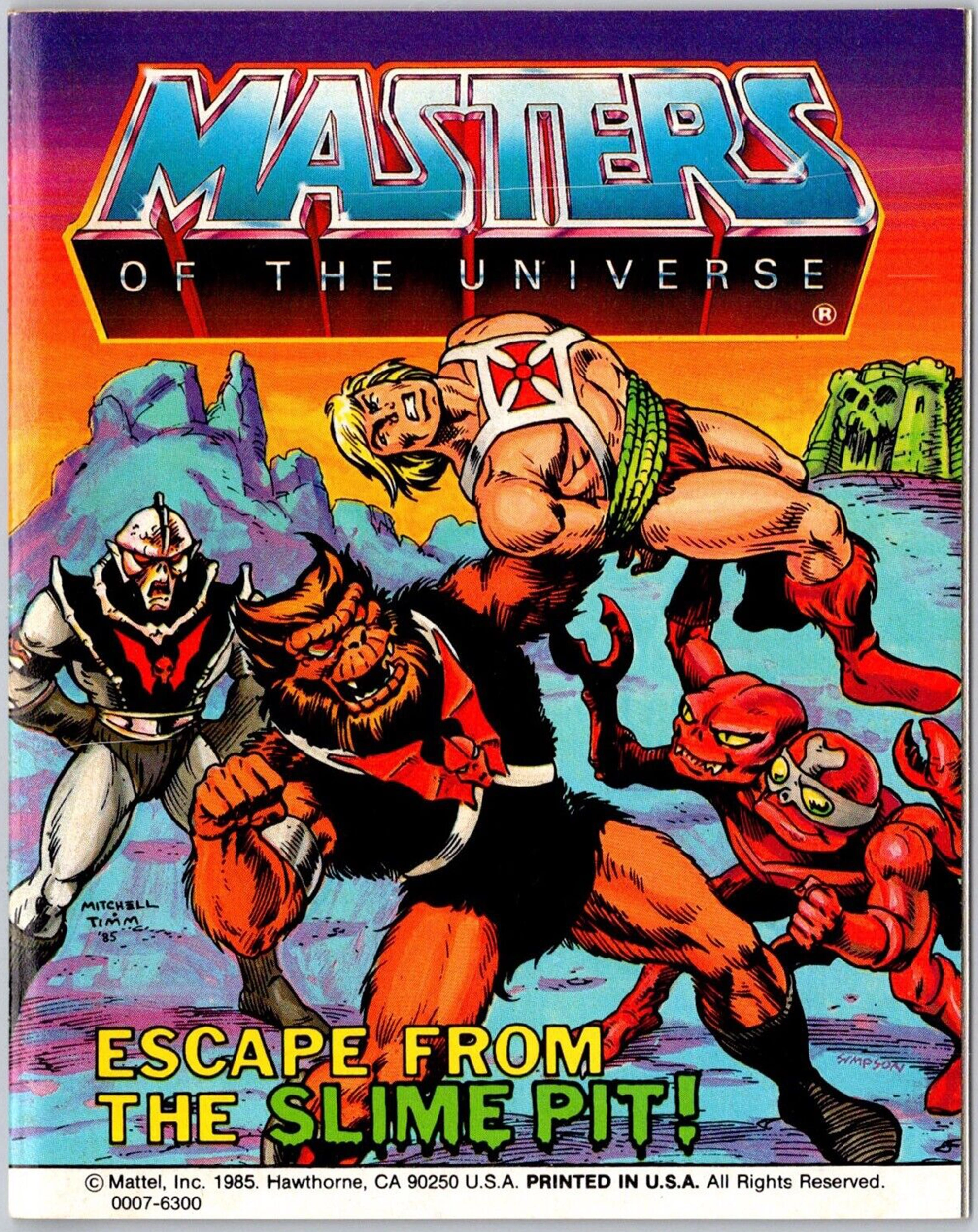 Masters Of The Universe 200X - Mutant Slime Pit Avec Guerrier Mutant, Mattel