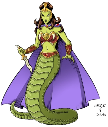 Lady Slither Wiki Grayskull Fandom