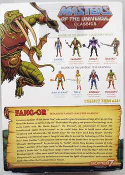 限定‼️マスターズ・オブ・ユニバース ファンゴー FANG-OR Fang-Or | Wiki Grayskull | Fandom