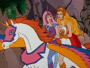 She-Ra rescued Glimmer.