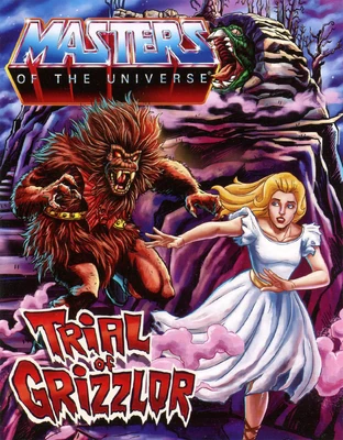 MOTU Origins - Mini Comic - Trial of Grizzlor - Front