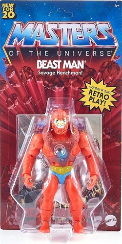 Ram man -mint Musclor from he man MOTU action figure - mattel - retro