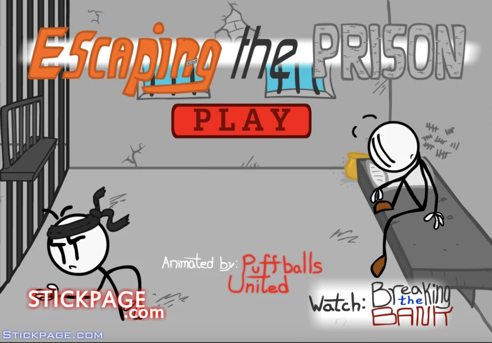 Henry Stickmin Escaping The Prison