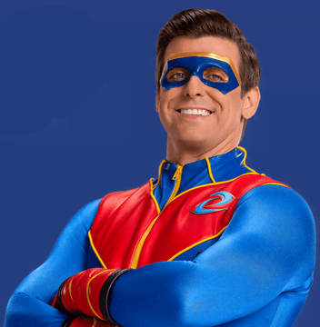 Captain Man Costume worn by Raymond Manchester (Cooper Barnes) in Henry  Danger TV series (Season 1)