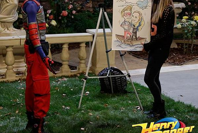 kid danger und Bianca küssen sich #captainmanandkiddanger #kiddanger #, kid danger