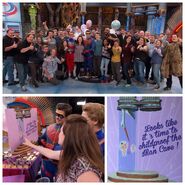 Cooper's wifes baby shower thrown by the crew of Henry Danger. During the taping of Fast & Dangerous Part 1