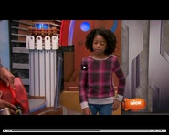 She's asking Gooch about the chair.