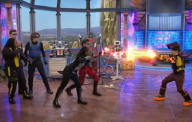 Buddy attacks the Danger Force