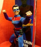 One of the toy figures that were given to the cast