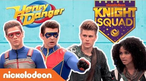 Henry Danger Meets Knight Squad in the Man Cave 🤣 FunniestFridayEver