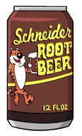 Schneider's Root Beer Cartoon