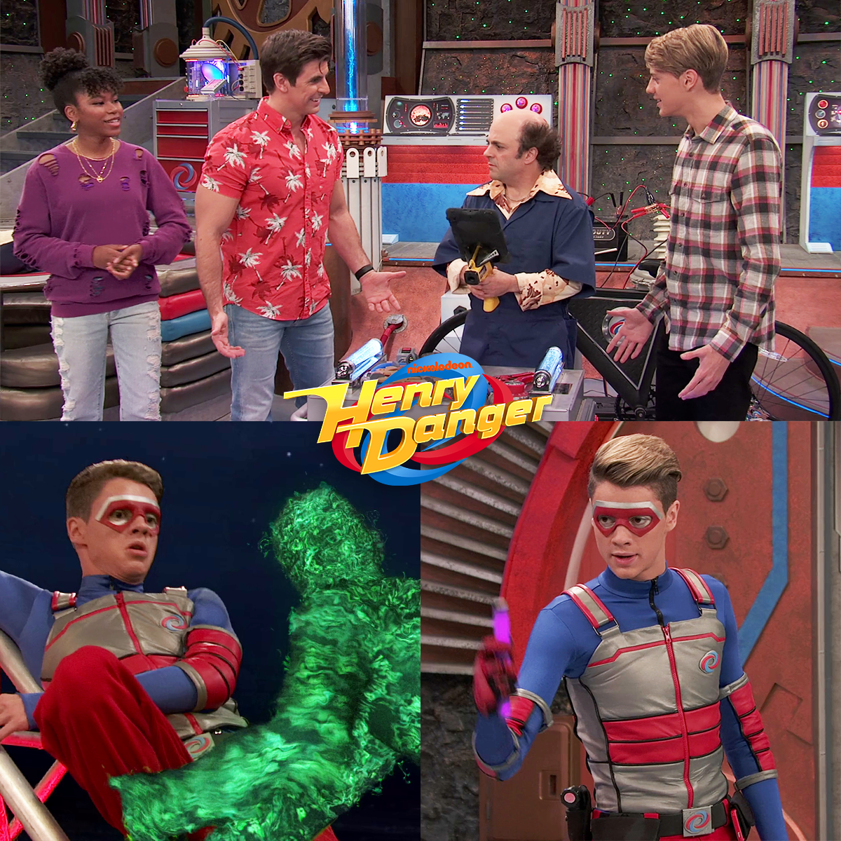 Captain Man Costume worn by Raymond Manchester (Cooper Barnes) in Henry  Danger TV series (Season 1)