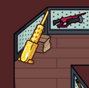 The Golden Cannon Among.png (34 KB) The Golden Cannon's Cameo in the Airship in Among Us, along with the rifle of Mr. Macbeth and the AK-47.