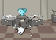 Henry after shattering the Diamond's case.