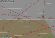 The vault as seen on the security footage. (Escaping the Prison)