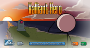 The typo where it says "Valliant Hero" instead of "Valiant Hero".