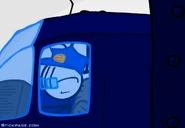 Driving truck in Lawyered Up (Lame/Legal in legacy version) ending