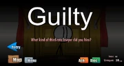 Fail screen for the Lawyered Up route