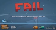 Fail Message