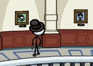 Henry shifting his focus to Reynaldo's portrait.