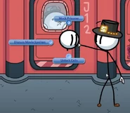 Henry ordering Floyd Winters to unlock prisoners