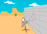 Henry using Laser in BtB (Legacy).